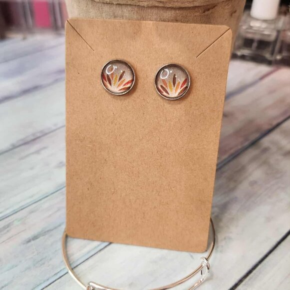 Thanksgiving Jewlery- Bracelet and Earring Combo - Picture 5 of 7